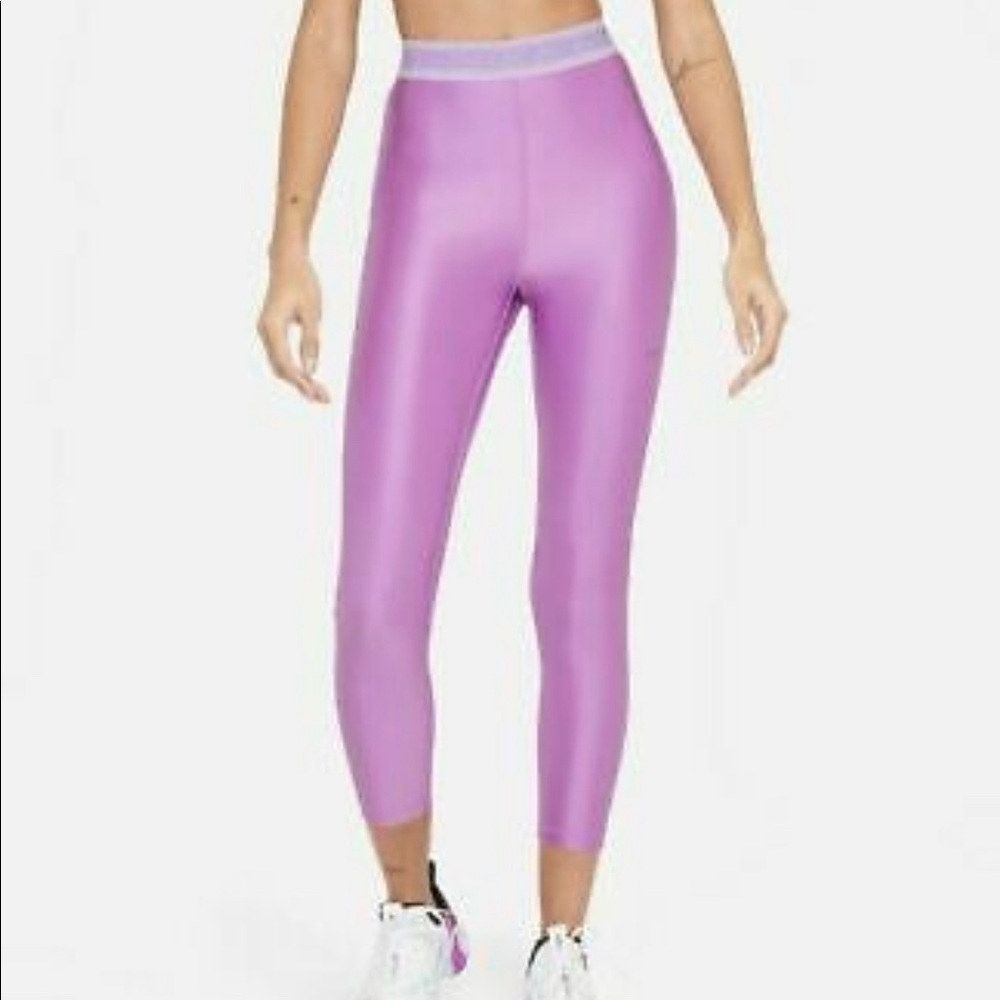 Women’s Nike Pro Tight Fit High Rise 7/8 Length Training Tights Size Small New